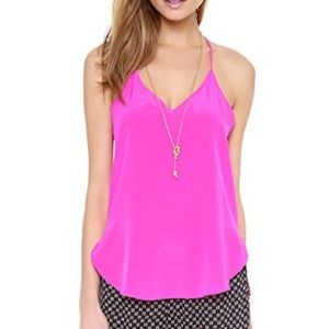 NWT Rory Beca Asymmetrical Cruz Silk Camisole M